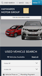 Mobile Screenshot of haywardsmotorgroup.com